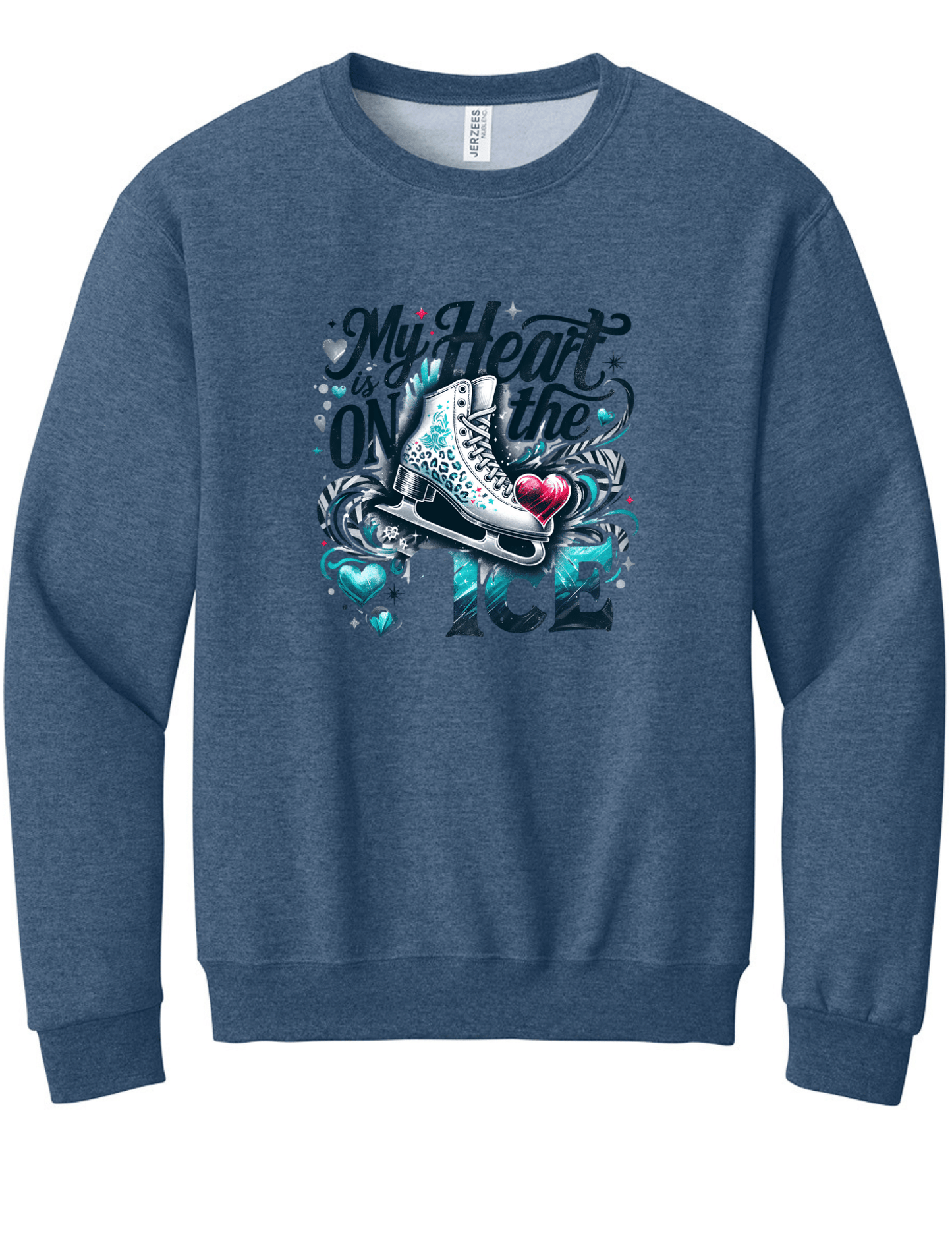 My Heart is on That Ice Crewneck Sweatshirt