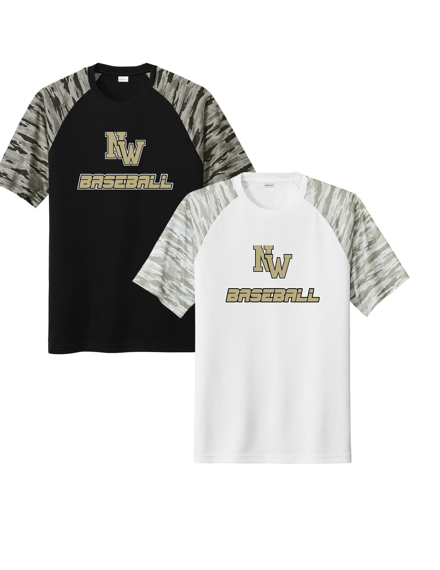Sport-Tek Drift Camo Colorblock Tee