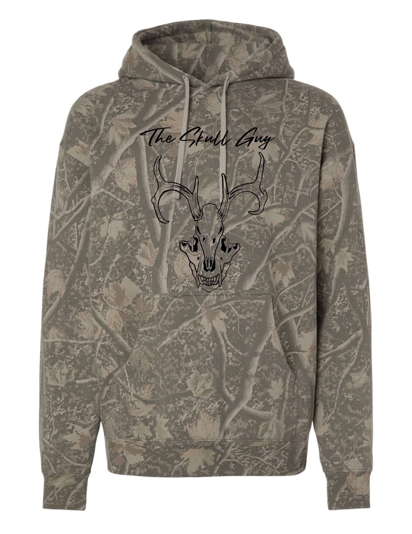 The Skull Guy Deadwood Camo Hoodie