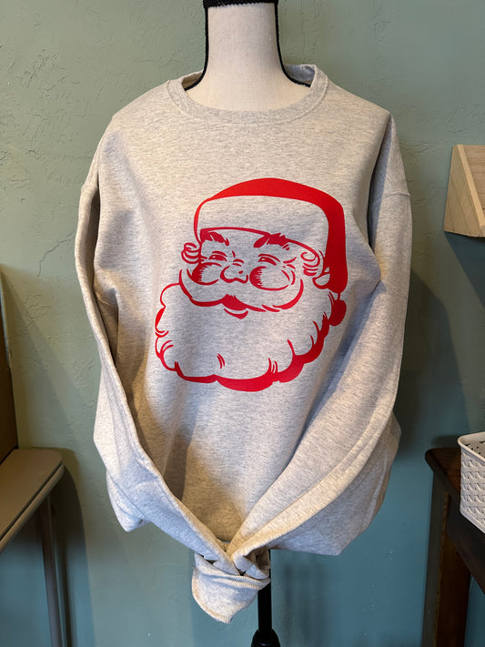 Vintage Santa Crewneck Sweatshirt
