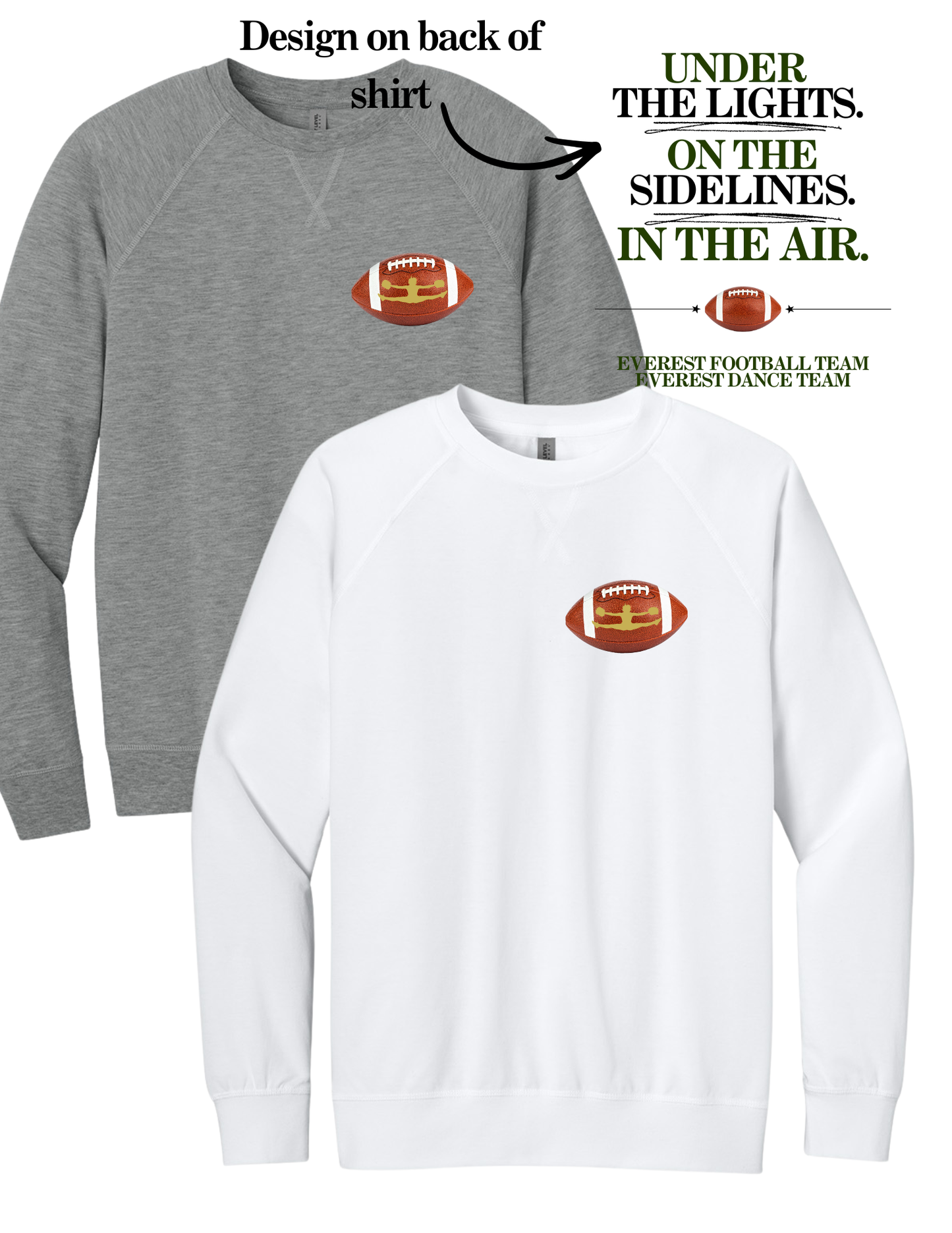 “Under The Lights” Raglan Sweatshirt