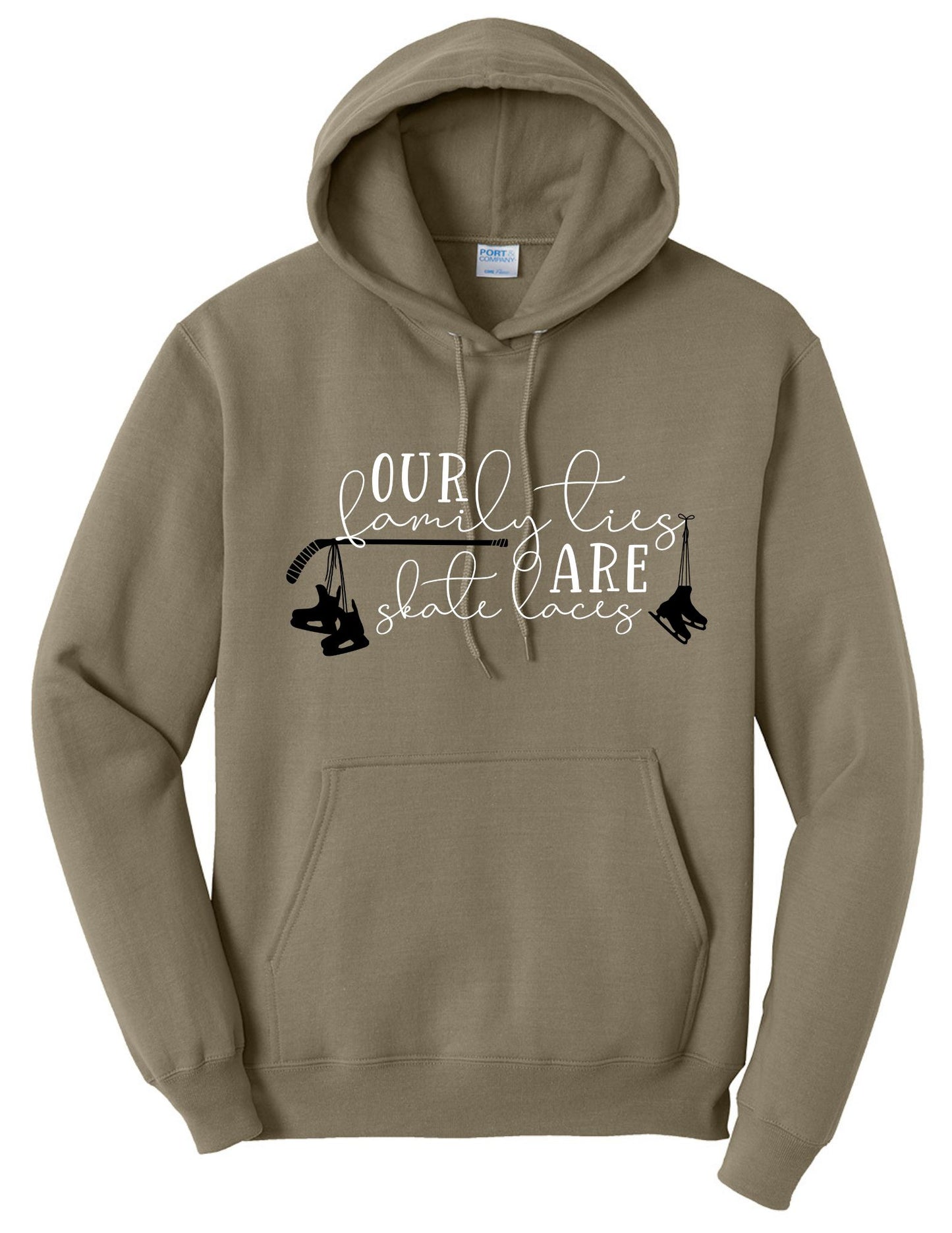 Our Family Ties are Skate Laces Hoodie