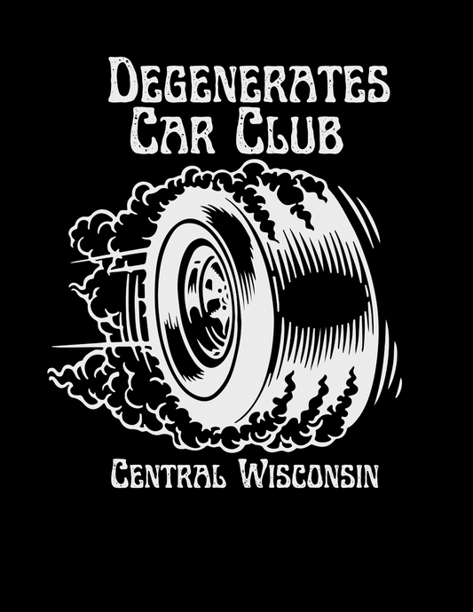Degenerates Car Club Decal