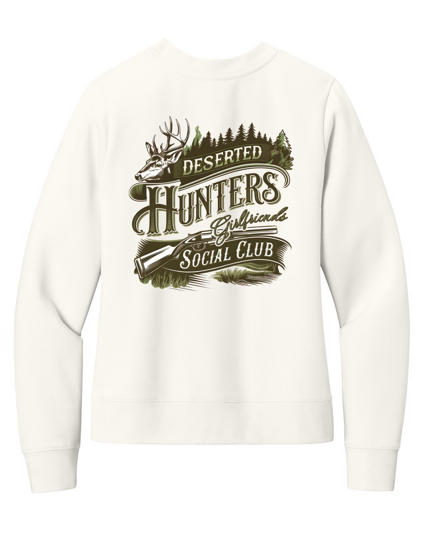 He’s Hunting Social Club Crewneck Sweatshirt