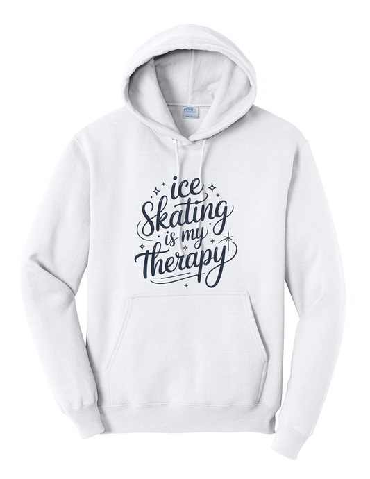 Ice Skating is my Therapy Hoodie