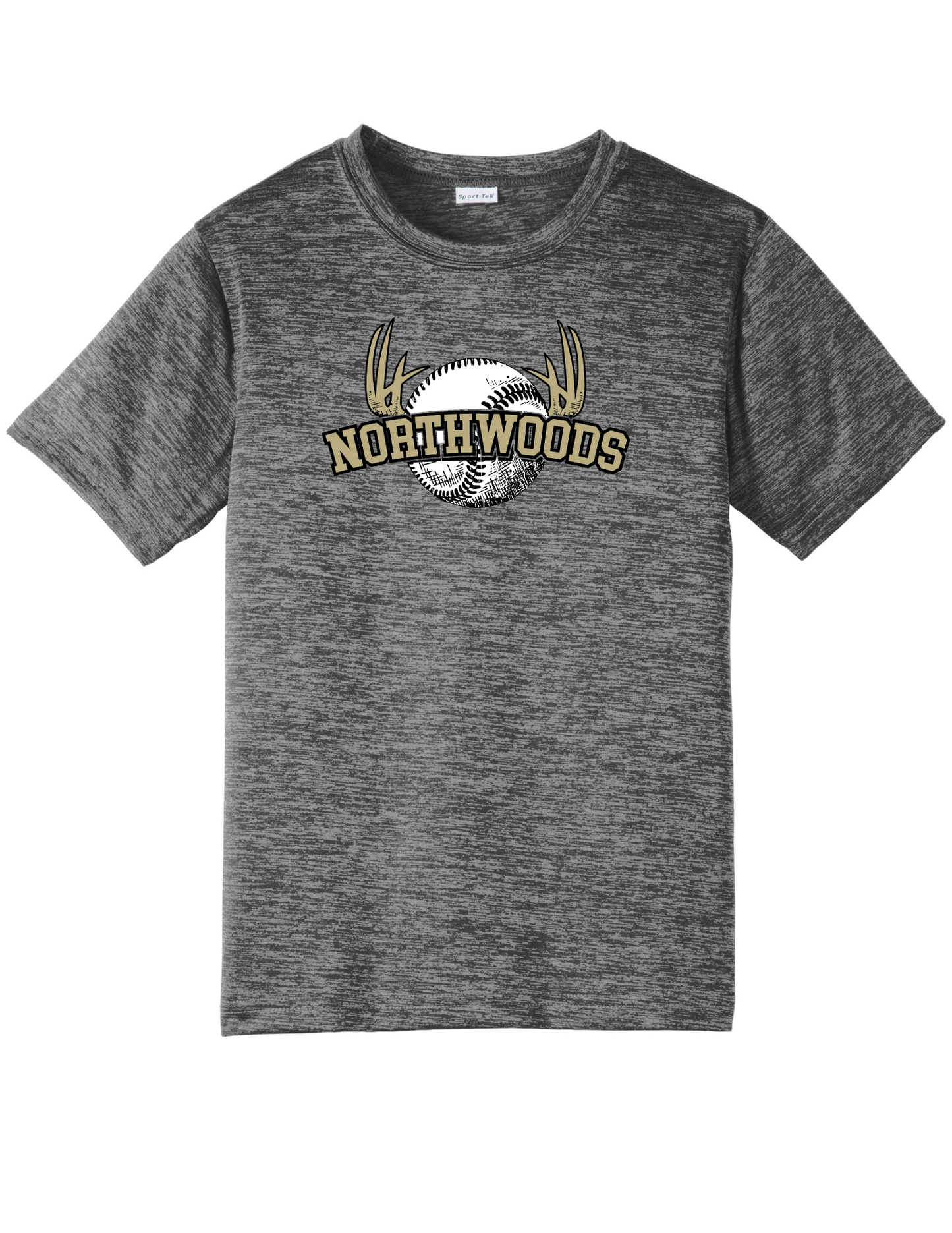 Sport-Tek Youth Posicharge Electric Heather Tee