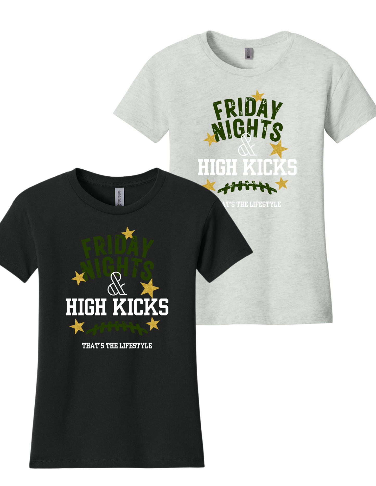 “Friday Nights and High Kicks” Women’s Tee