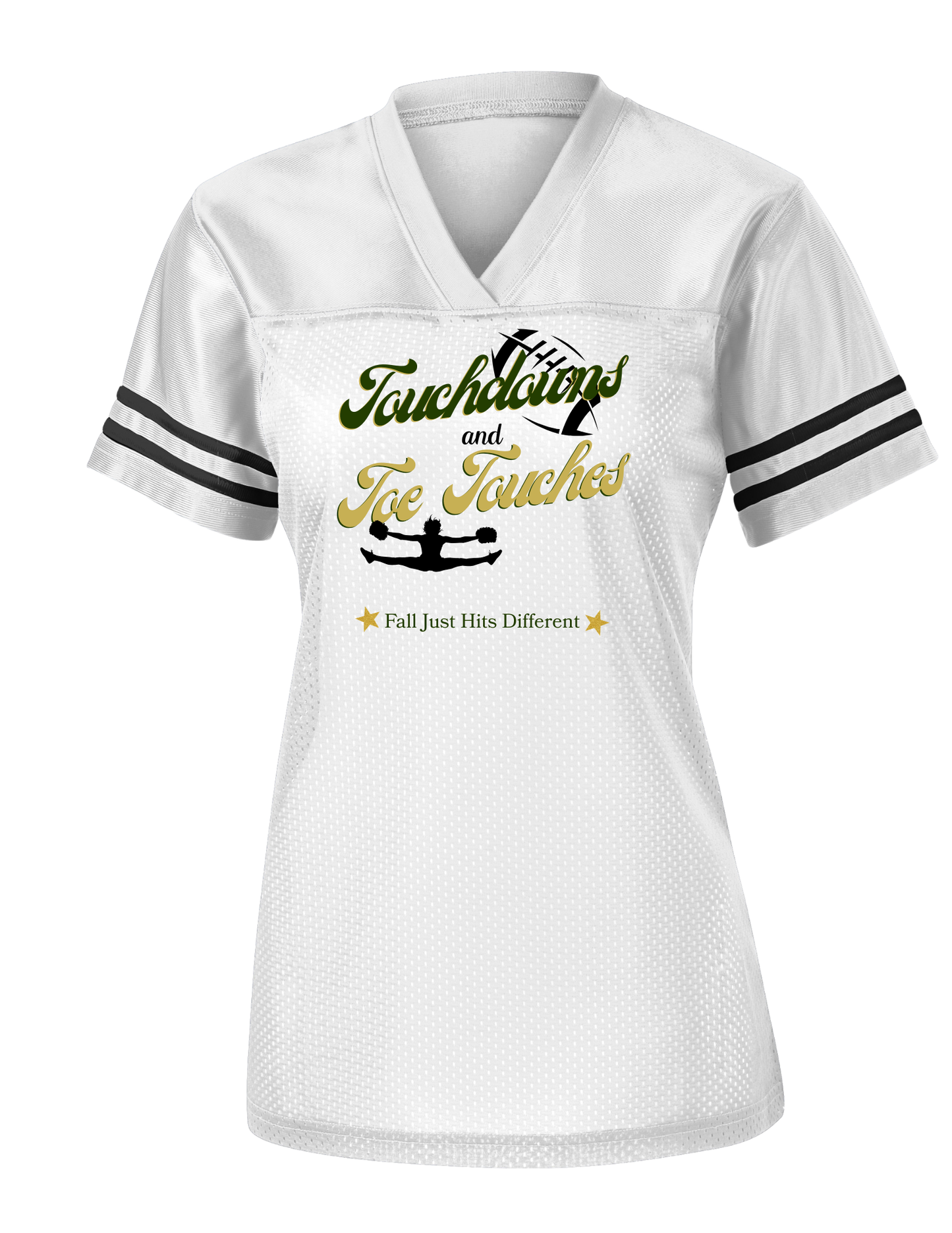 “Touchdowns and Toe Touches” Replica Jersey