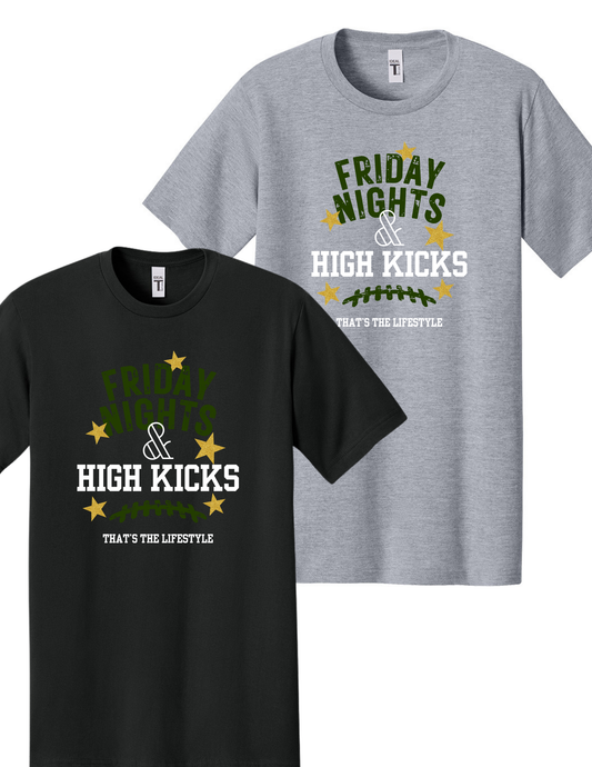 “Friday Nights & High Kicks” YOUTH Tee