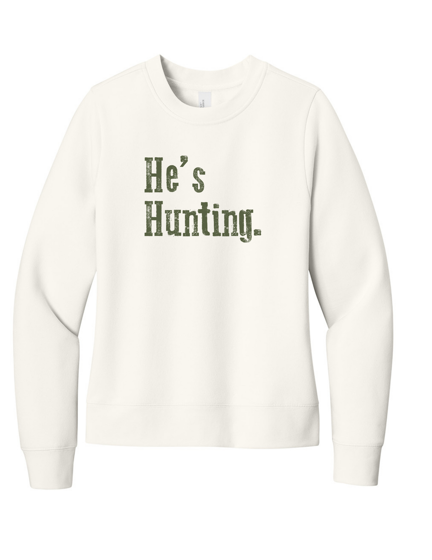 He’s Hunting Social Club Crewneck Sweatshirt