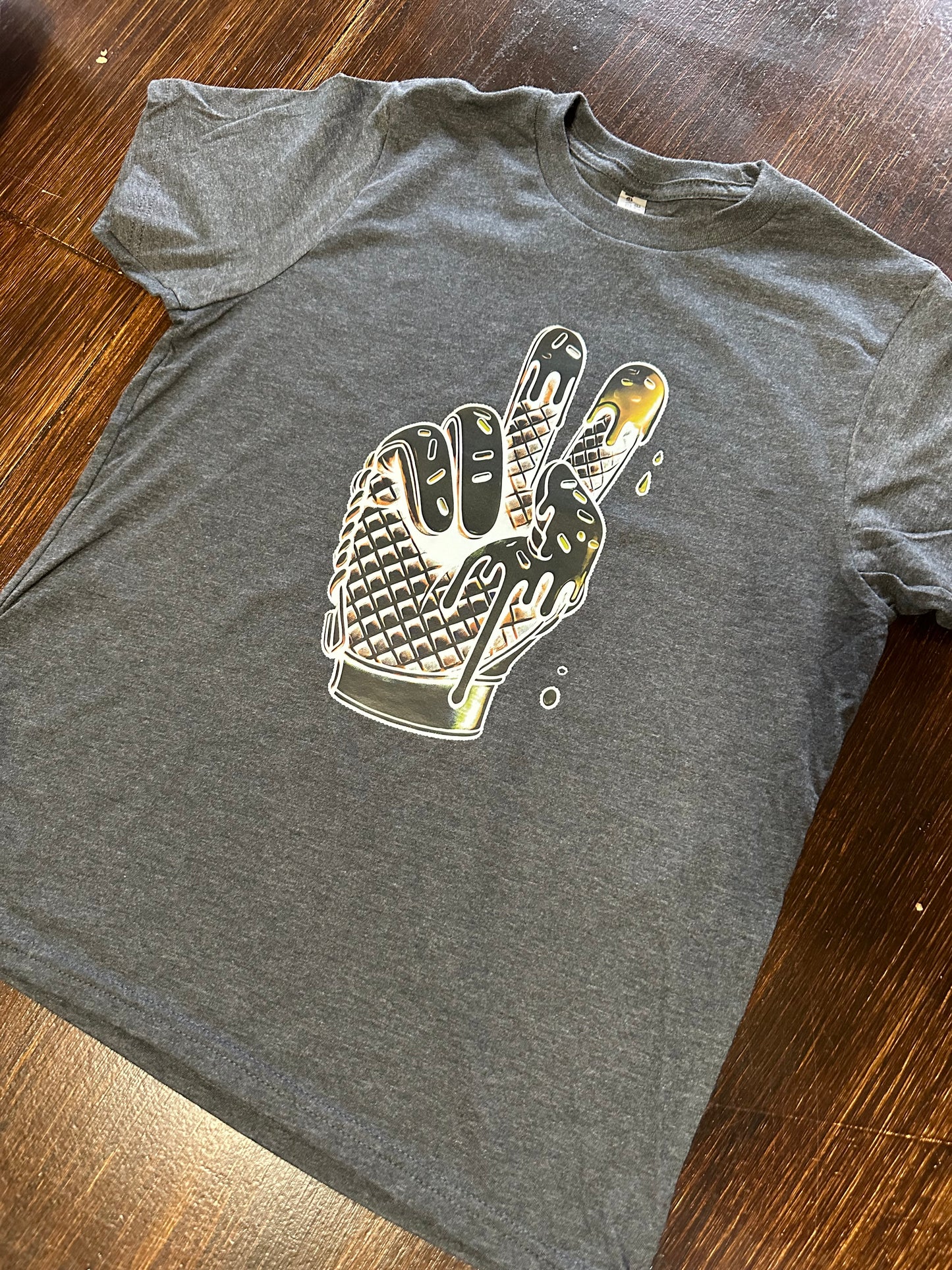 Batting Glove Peace Fingers