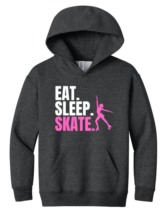 Eat, Sleep, Skate Hoodie