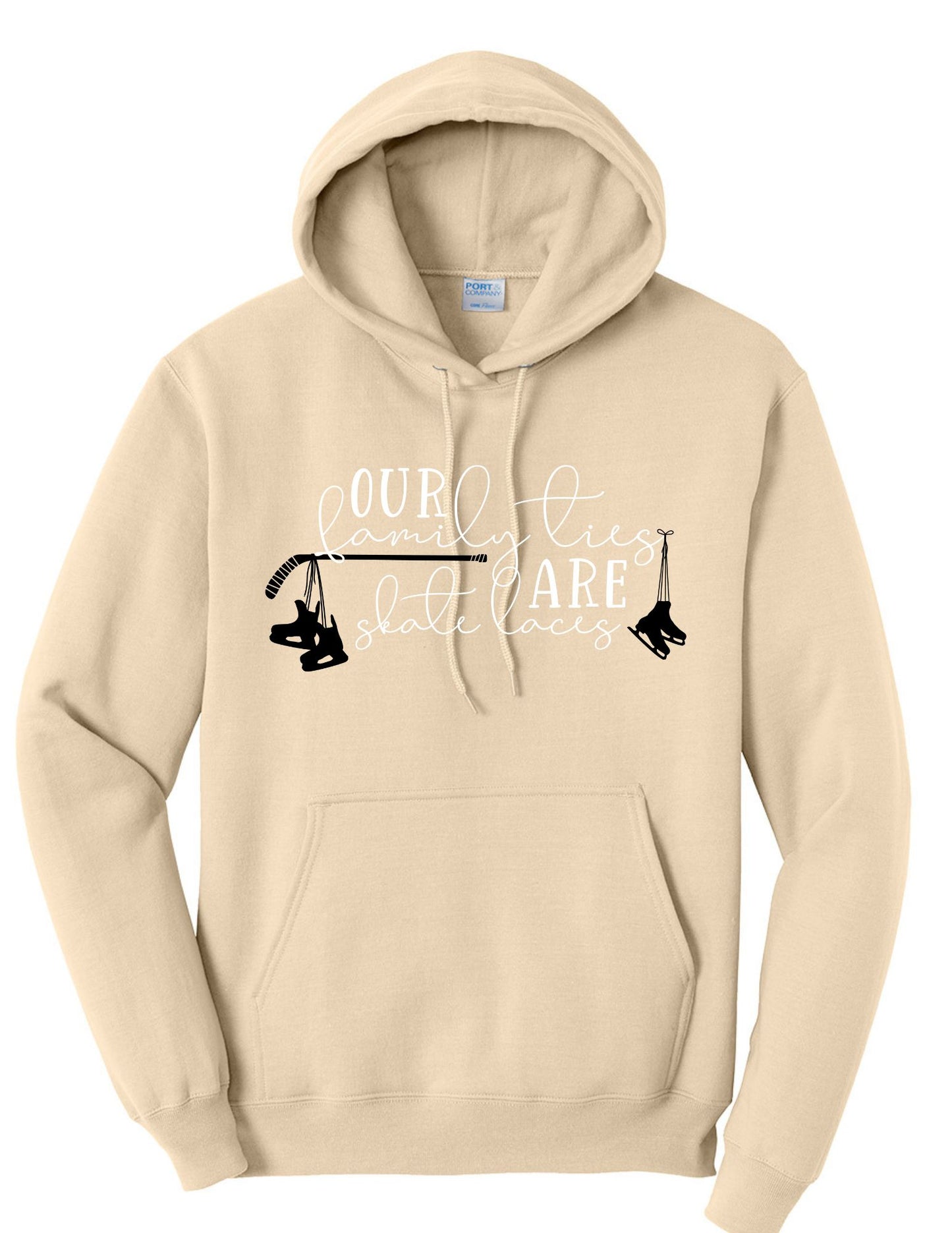 Our Family Ties are Skate Laces Hoodie