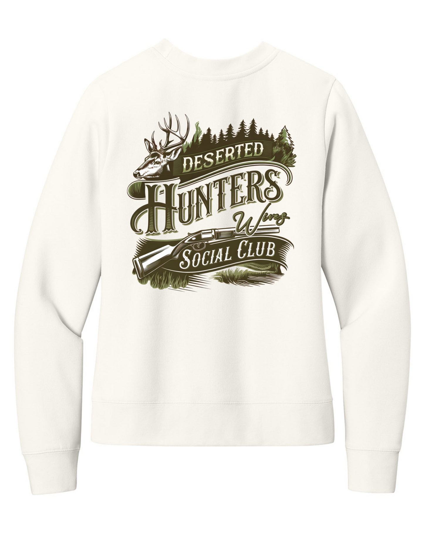 He’s Hunting Social Club Crewneck Sweatshirt
