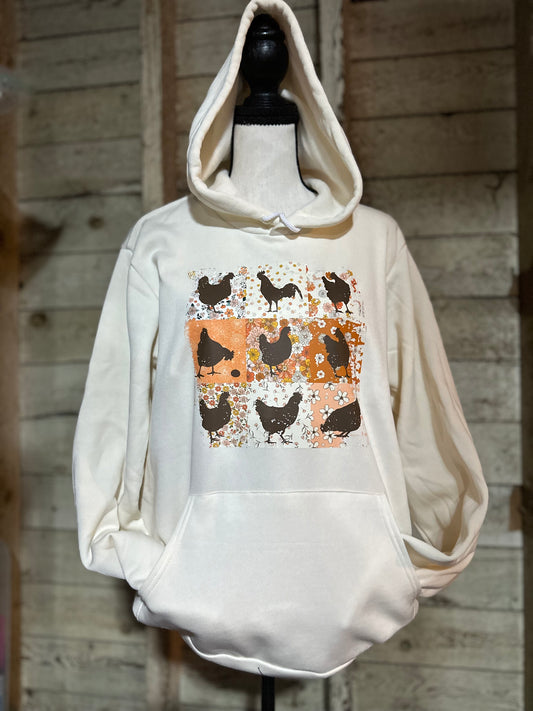 Chicken Square Sweatshirt