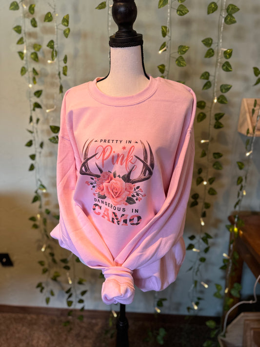 Pretty in Pink with Antlers *imperfect*